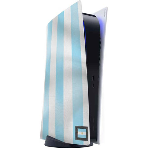 Argentina Soccer Flag PS5 Digital Edition Console Skin